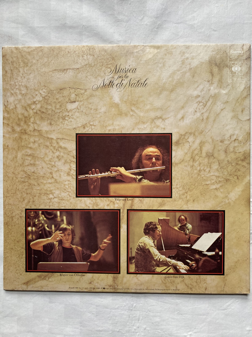 LP van Dijk Otterloo Musica per la Notte di Natale Kerst