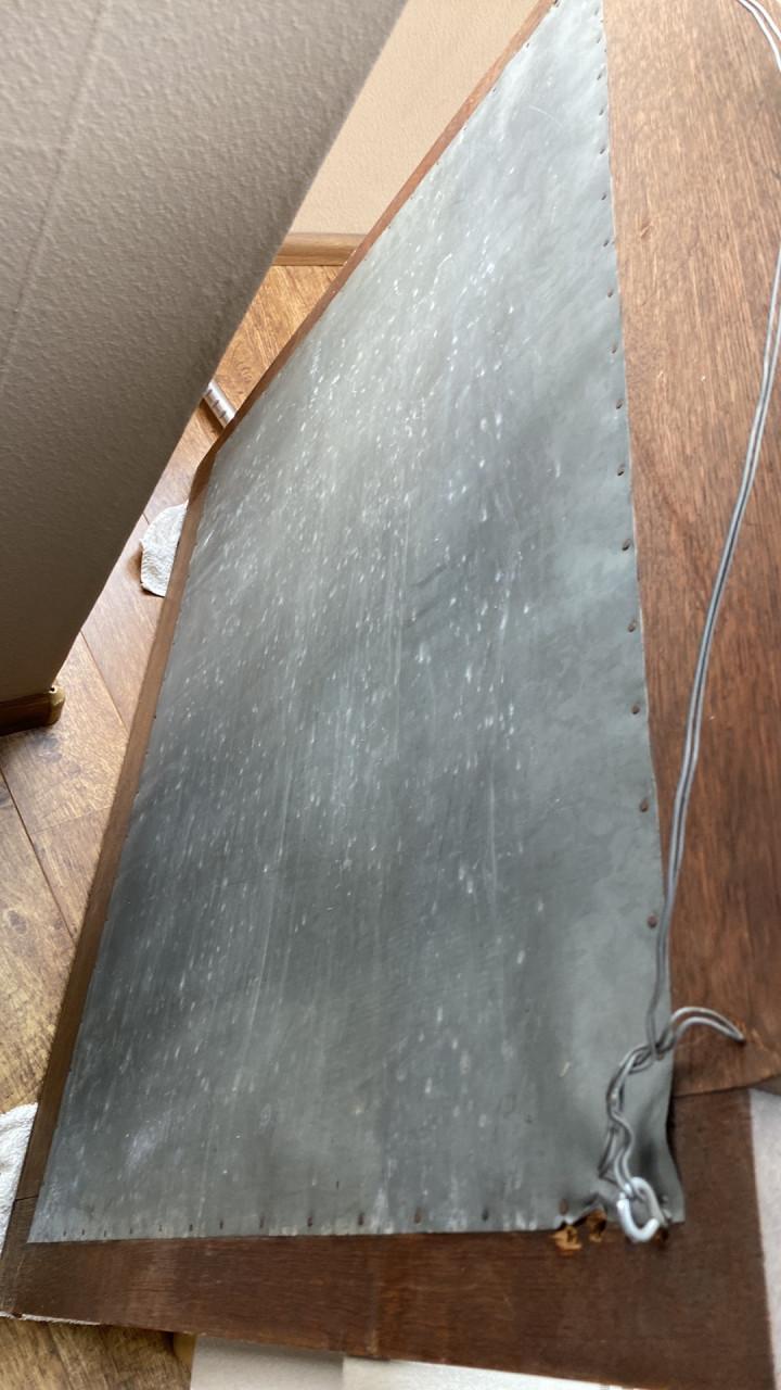 Facet geslepen spiegel