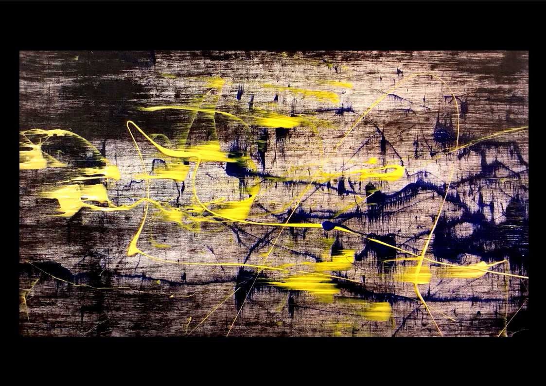 " Darx "  XXL Acrylschilderij van R.Prein (Oostenrijk)