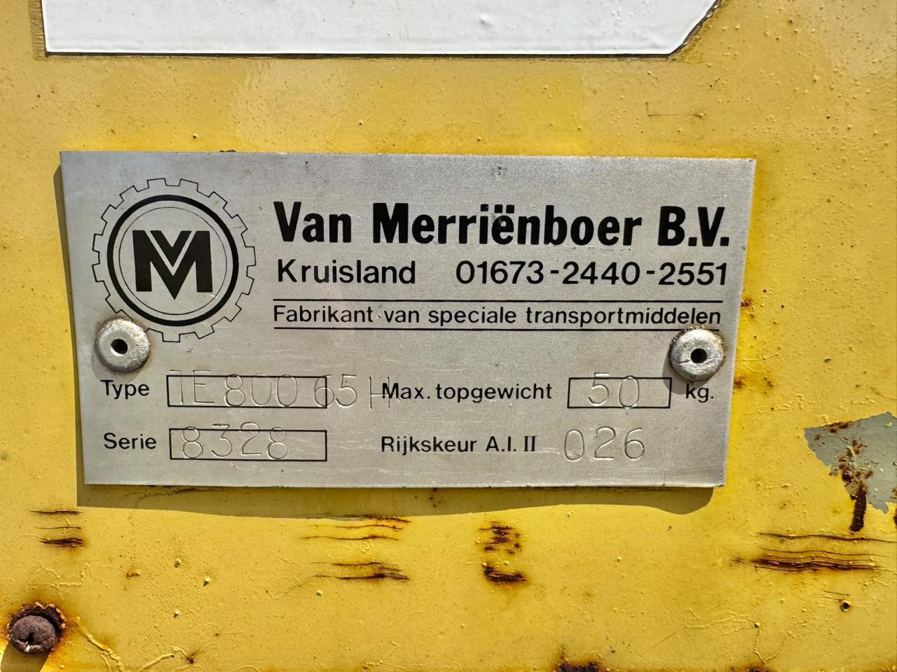 Vlakke band Cito band 8x65