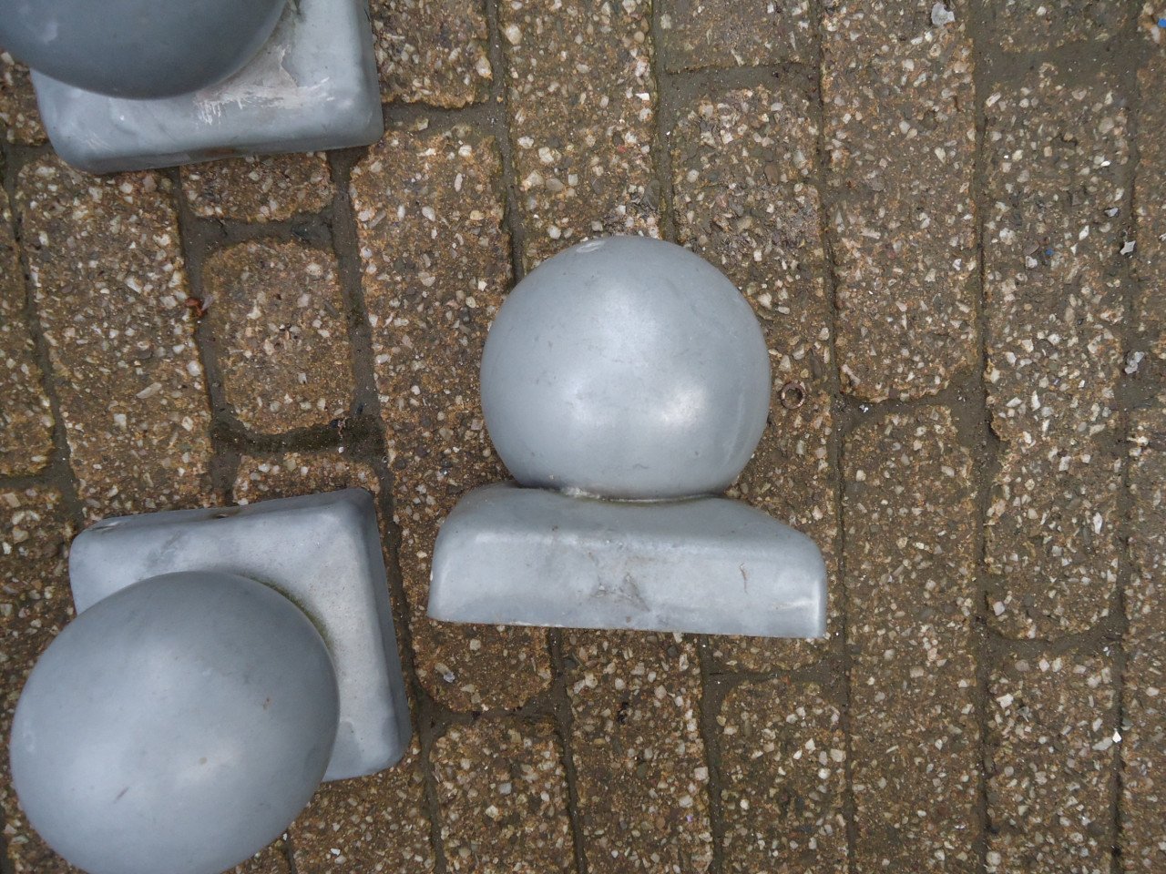 Tuinpaalkopbeschermers 21 stuks