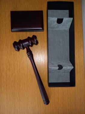 Holintec Voorzittershamer met slagplank