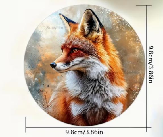 Onderzetters met Vossen afbeeldingen