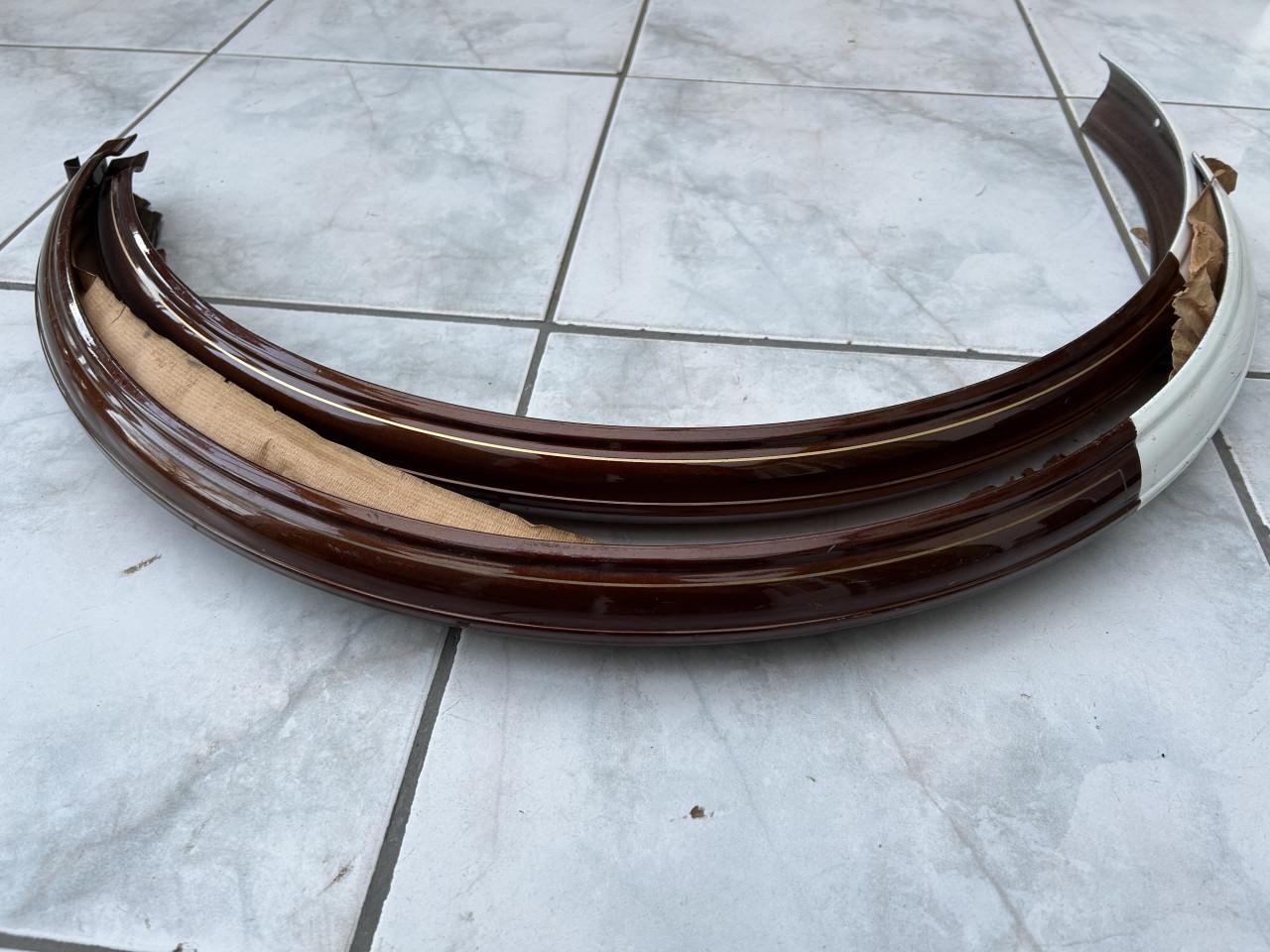 2 Retro spatborden voor fiets