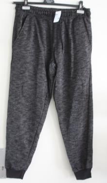 Zwart grijze joggingsbroek maat m