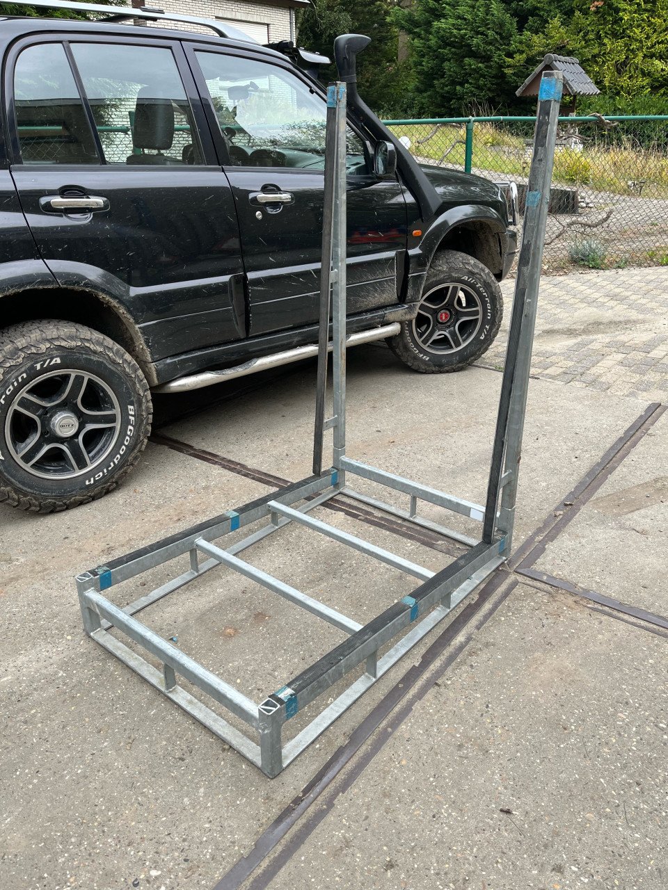 Nieuwe kuntstof rijplaten