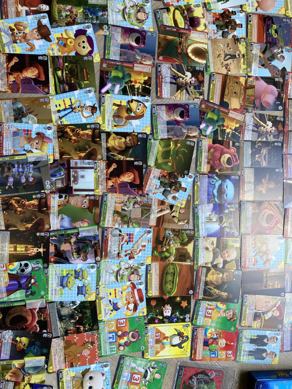 96 nieuwe Weiss Schwarz Toy Story kaarten