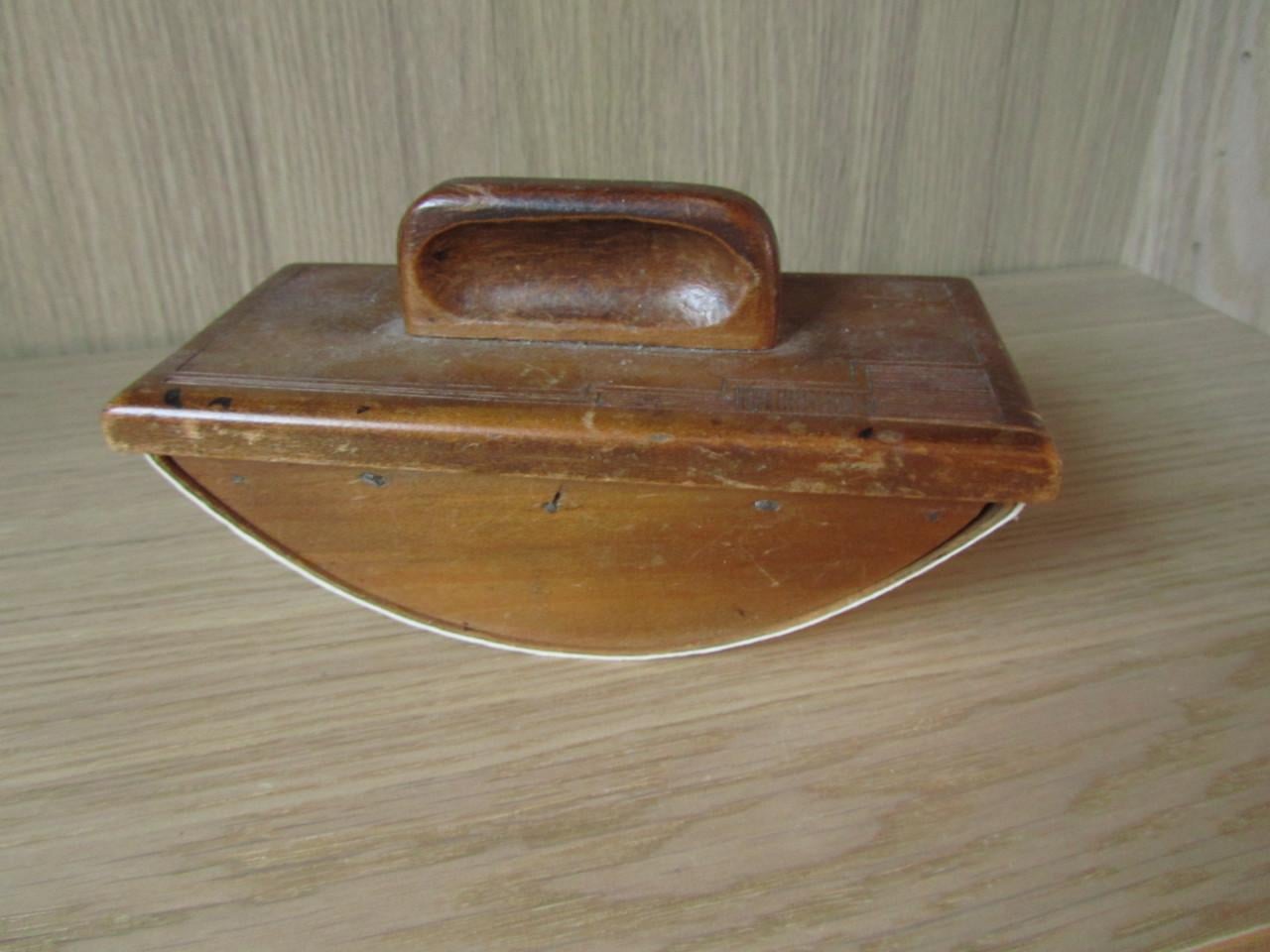 Houten blotter vloeistempel