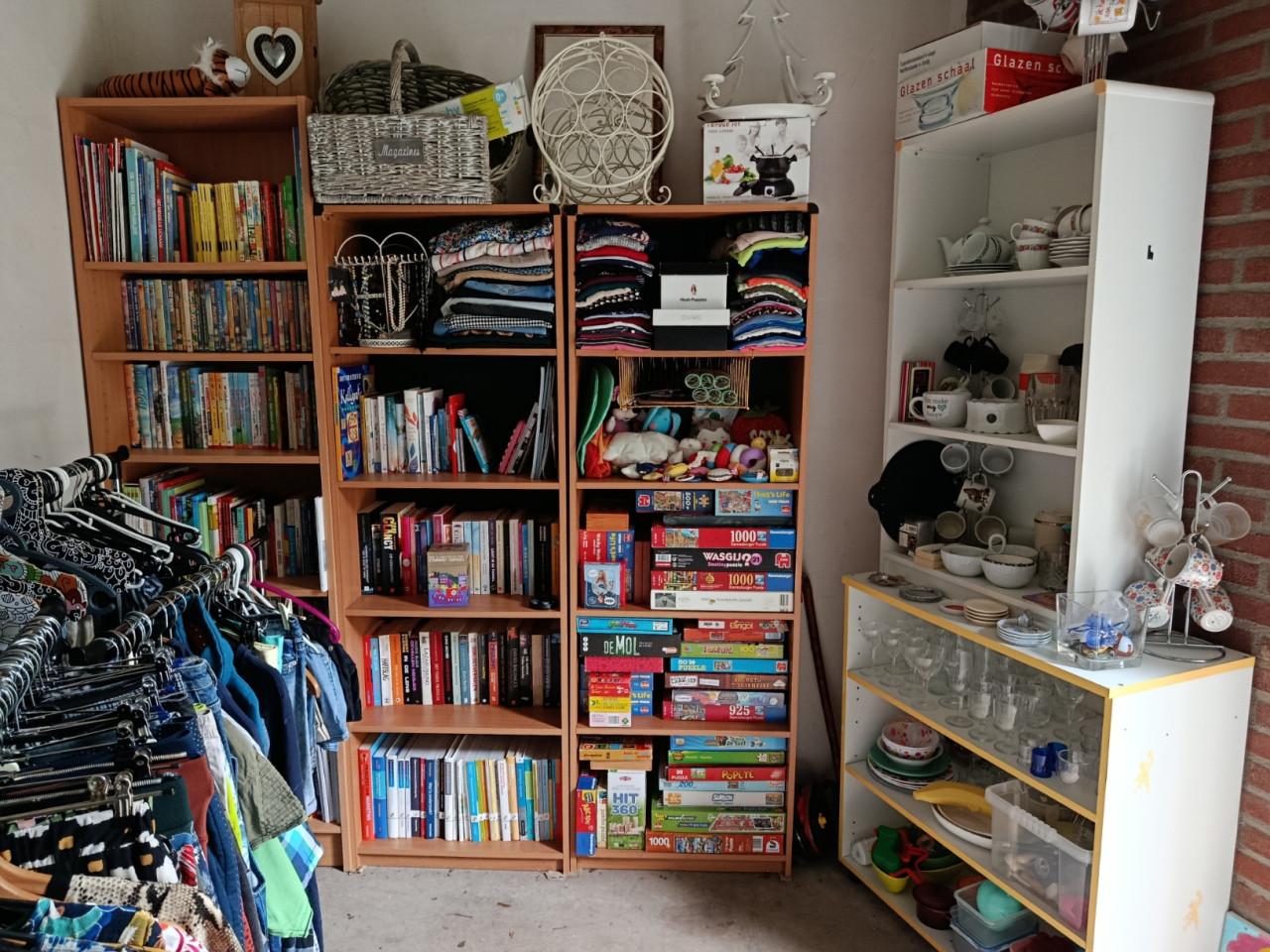 Kleine schuurverkoop in Goes