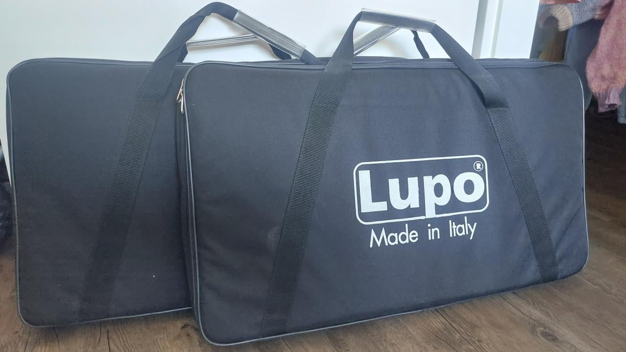 2x Lupo Quadrilight 2000 Filmlampen