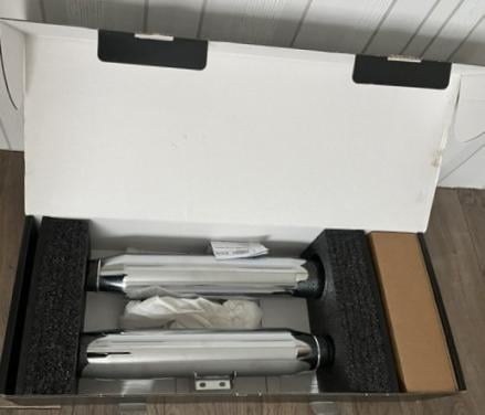 Nieuwe uitlaten Harley Davidson