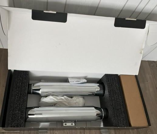 Nieuwe uitlaten Harley Davidson