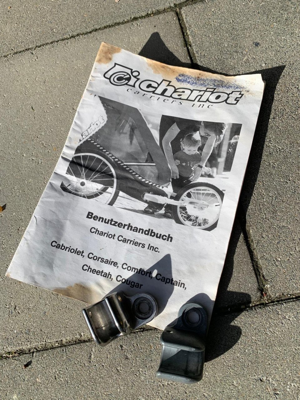 Fietskar Chariot, 2 koppelstukken