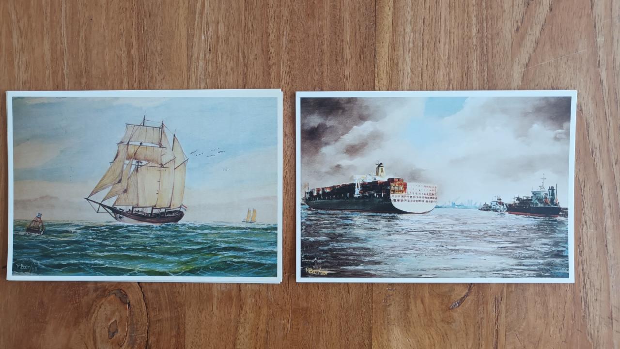 Oosterschelde en Nederlandse haven impressie