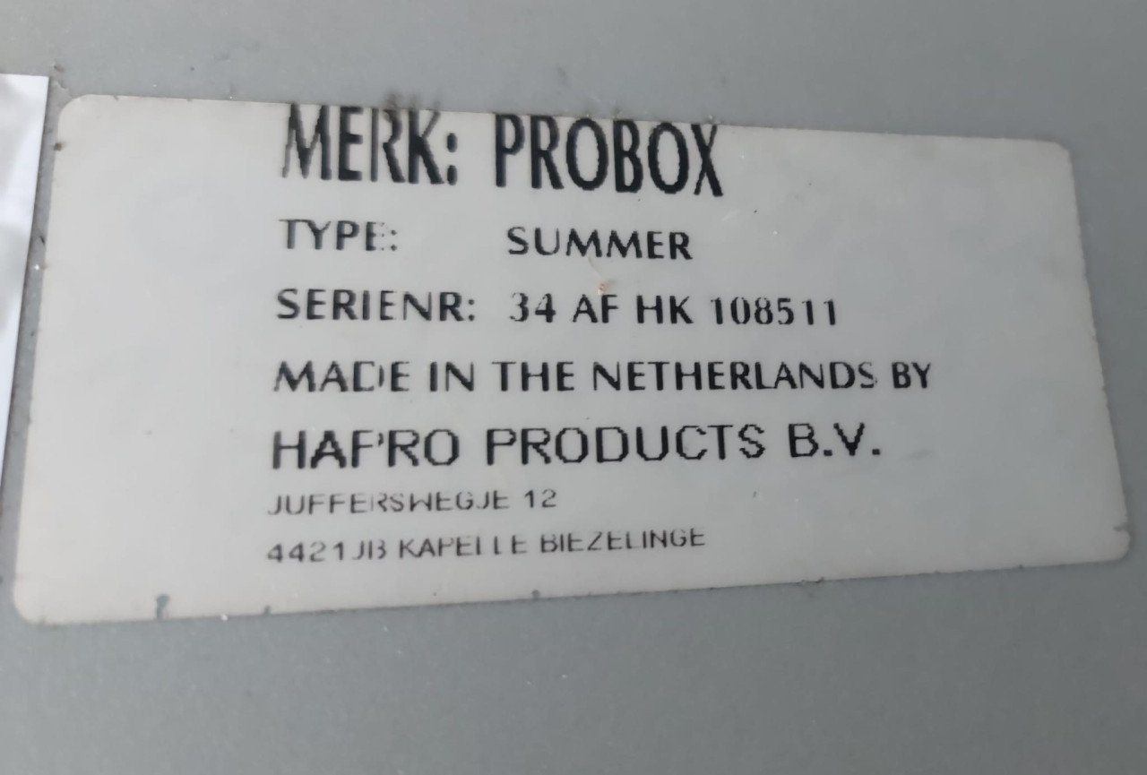 Dakkoffer Hapro probox