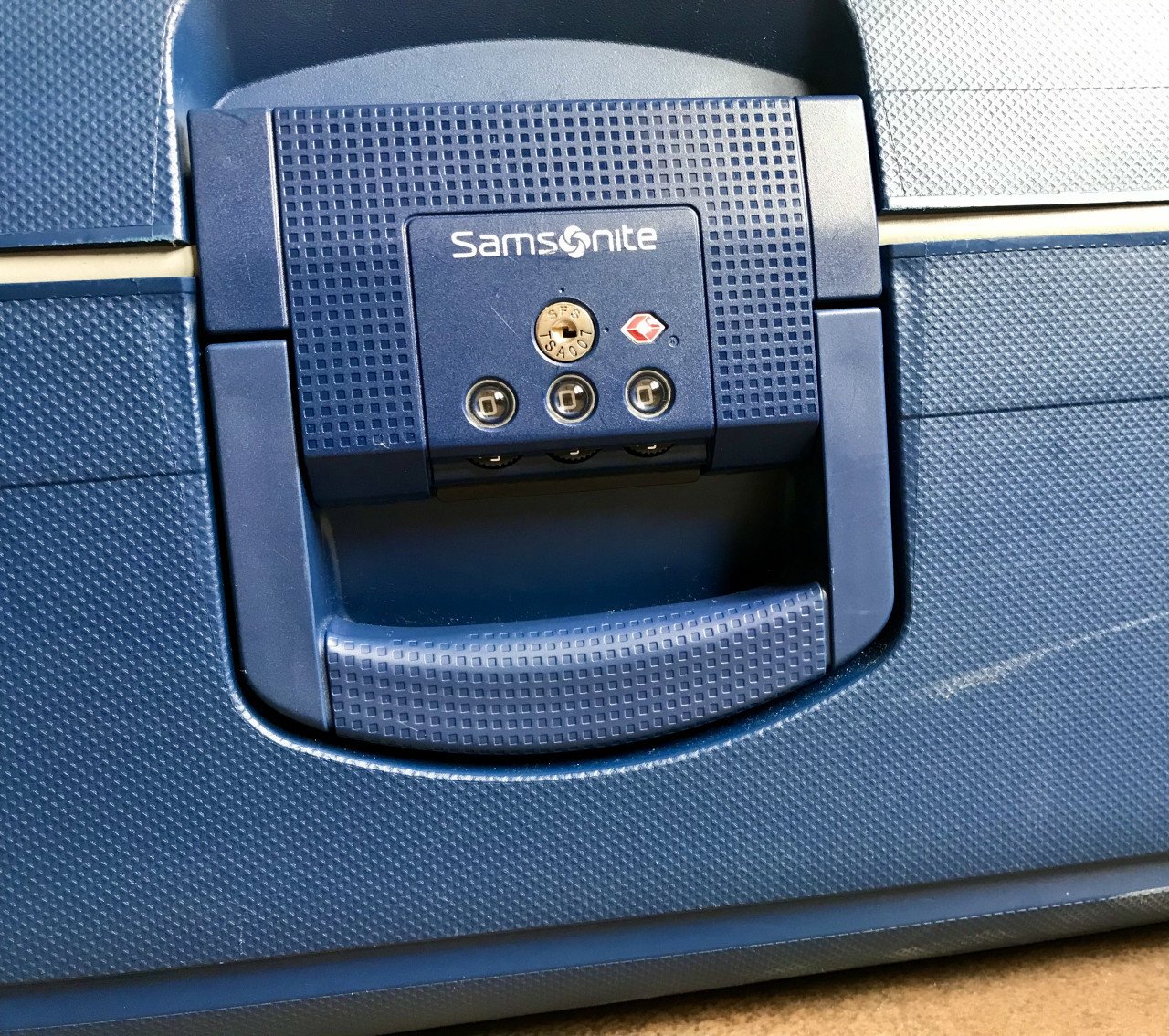 Samsonite rol koffer S’cure Spinner 75 cm als Nieuw
