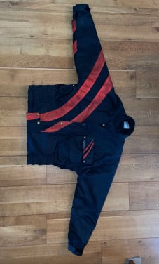Warme textiel motorjas