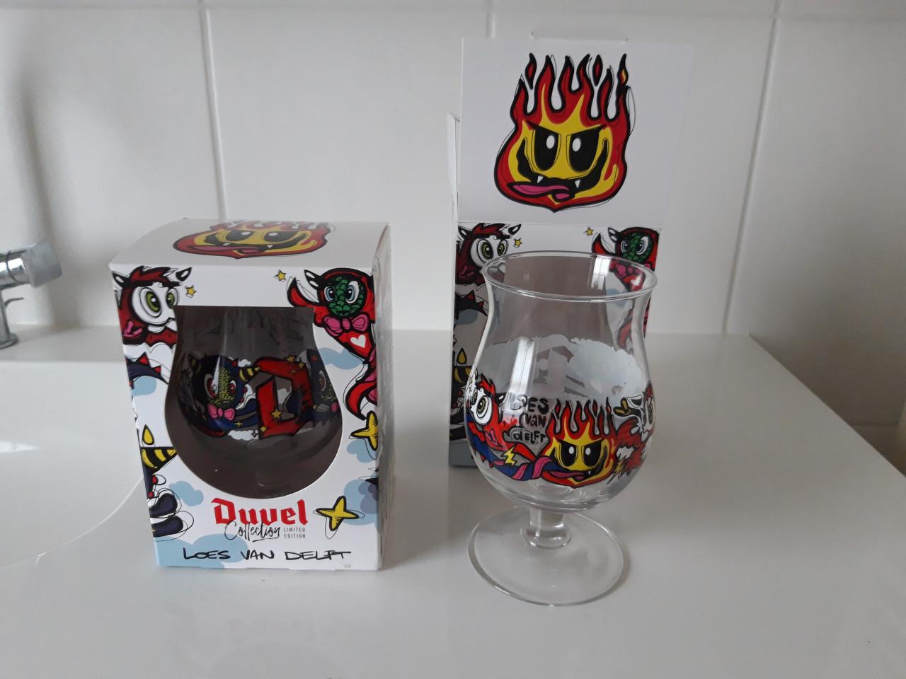 DUVEL bierglazen: speciale editie Loes van Delft