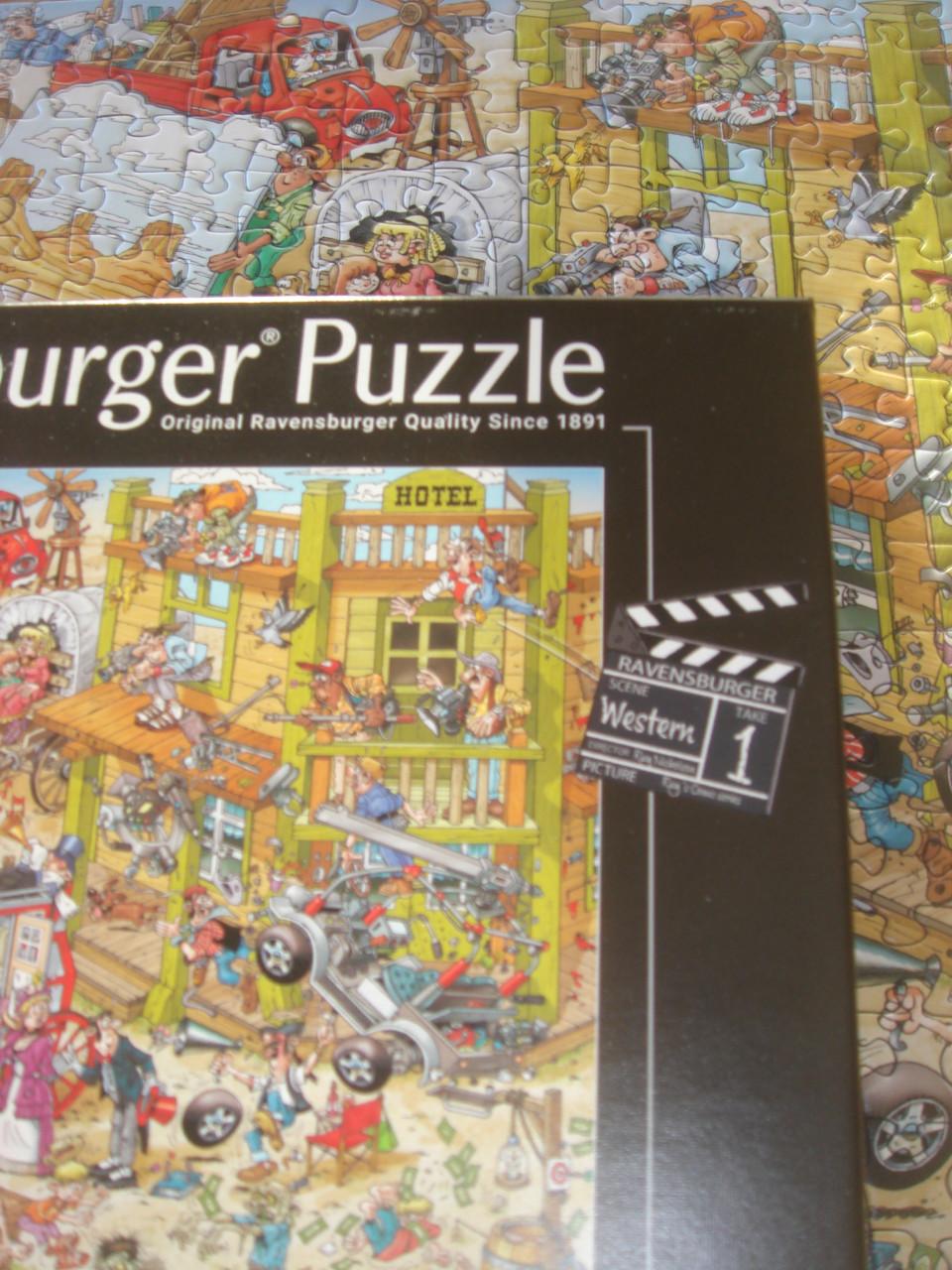 Te koop Complete comic puzzel Movie set Ray Nicholsons 1000 stukjes