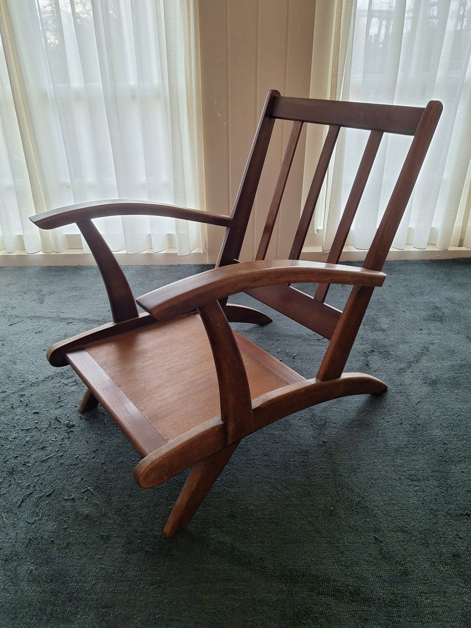 2 leunstoelen, jaren 50/60