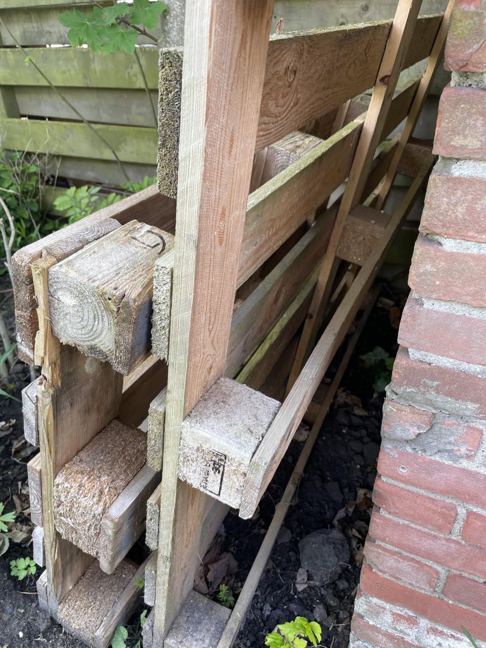 Pallets gratis op te halen