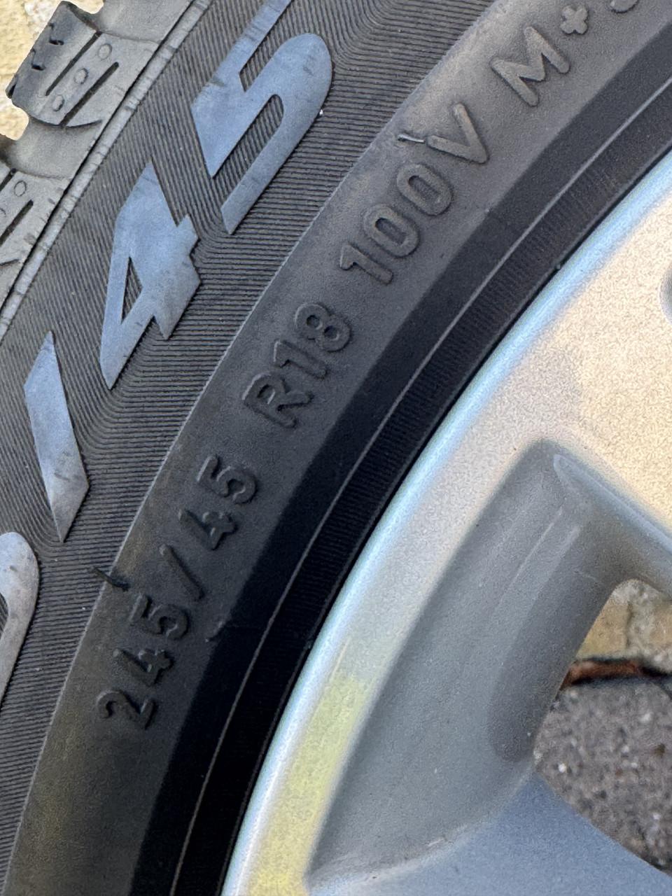 BMW 5 serie G30 / 31. 18 inch Winterset
