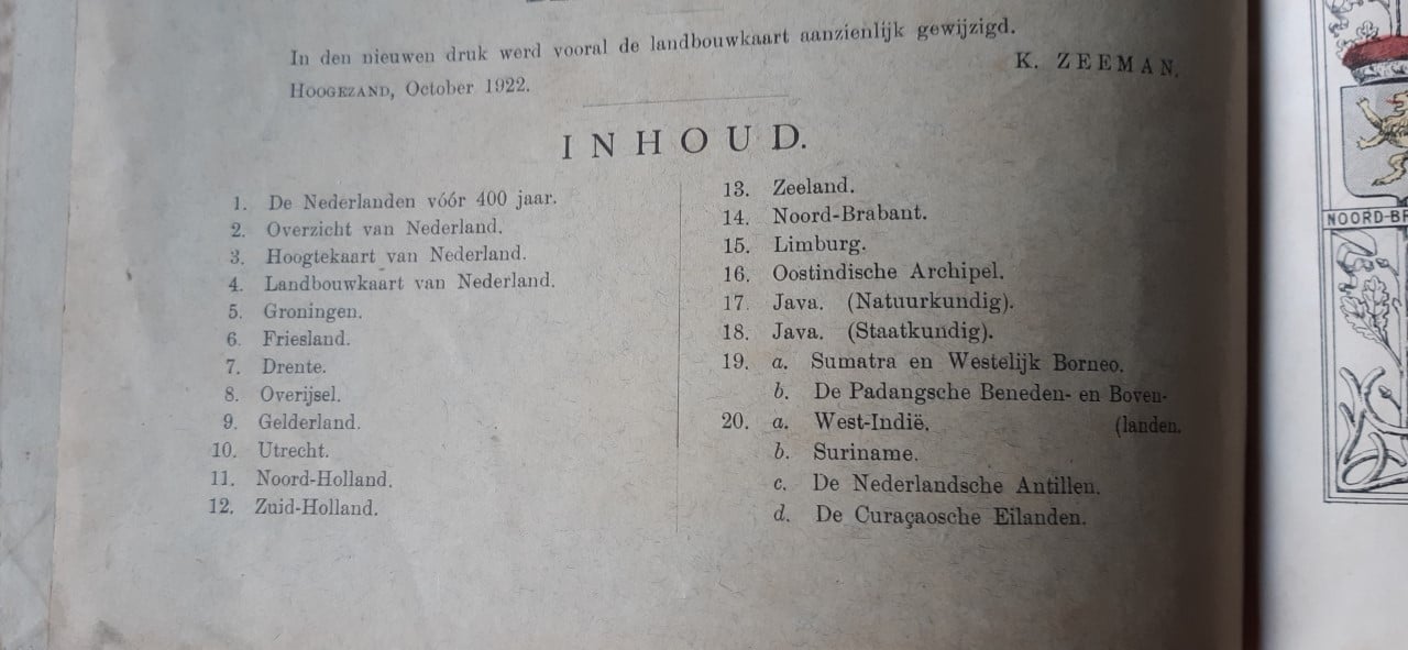 Geillustreerde Schoolatlas van Nederland en Overzeesche bezittingen, 1922