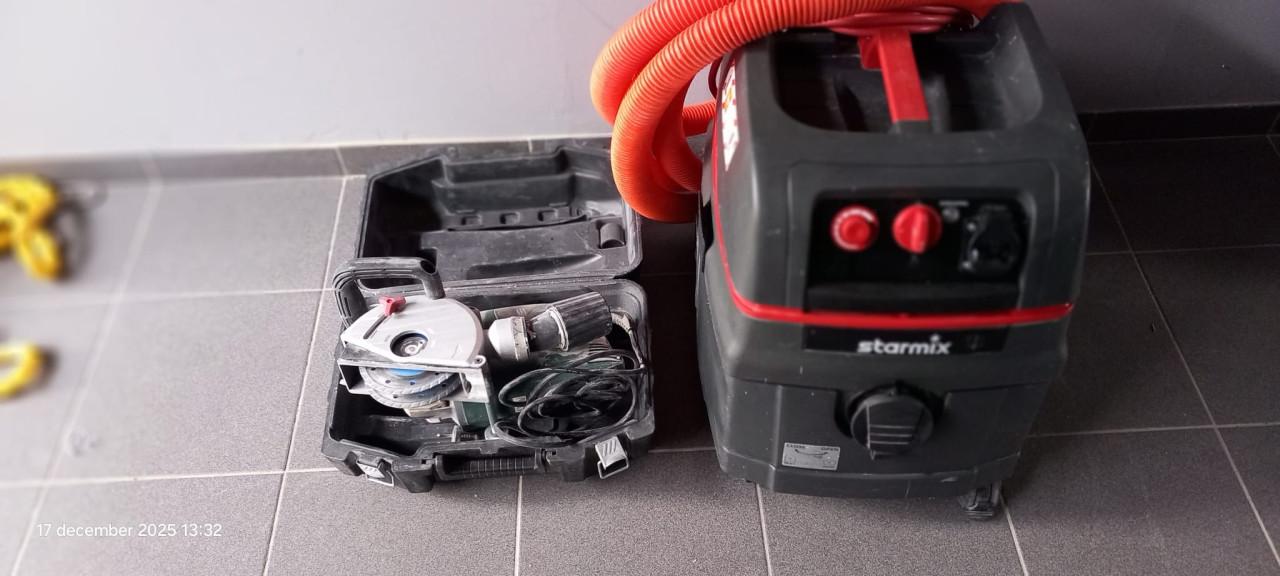 Gereedschap van af 55 euro  o.a Pro Starmix stofzuiger