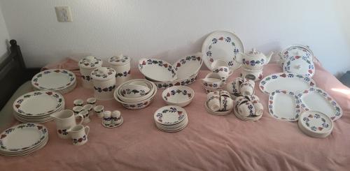 Boerenbont servies Bieden