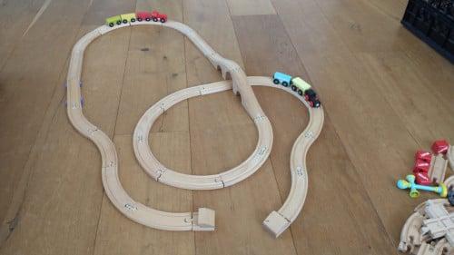Houten trein