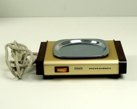 Retro Douwe Egberts Technivorm warmhoudplaatje