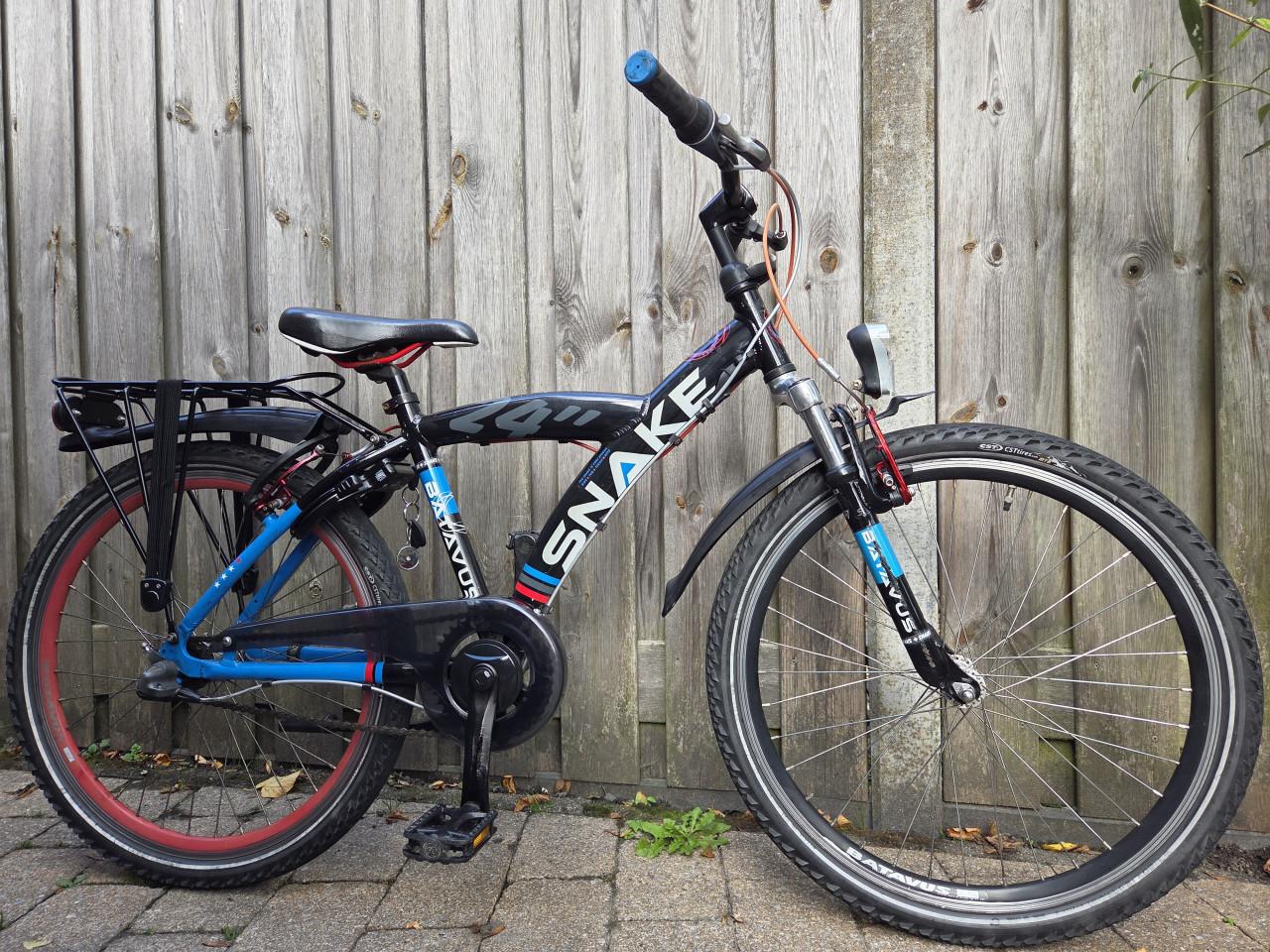 Batavus Snake 24 inch met 3 versnellingen