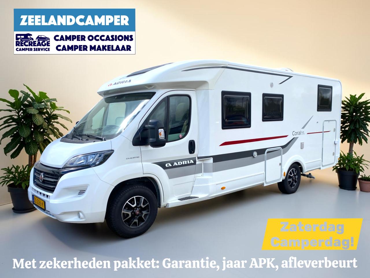 🚐 Fiat | Adria Coral S 670 SL | Half-integraal camper | 6 traps automaat!