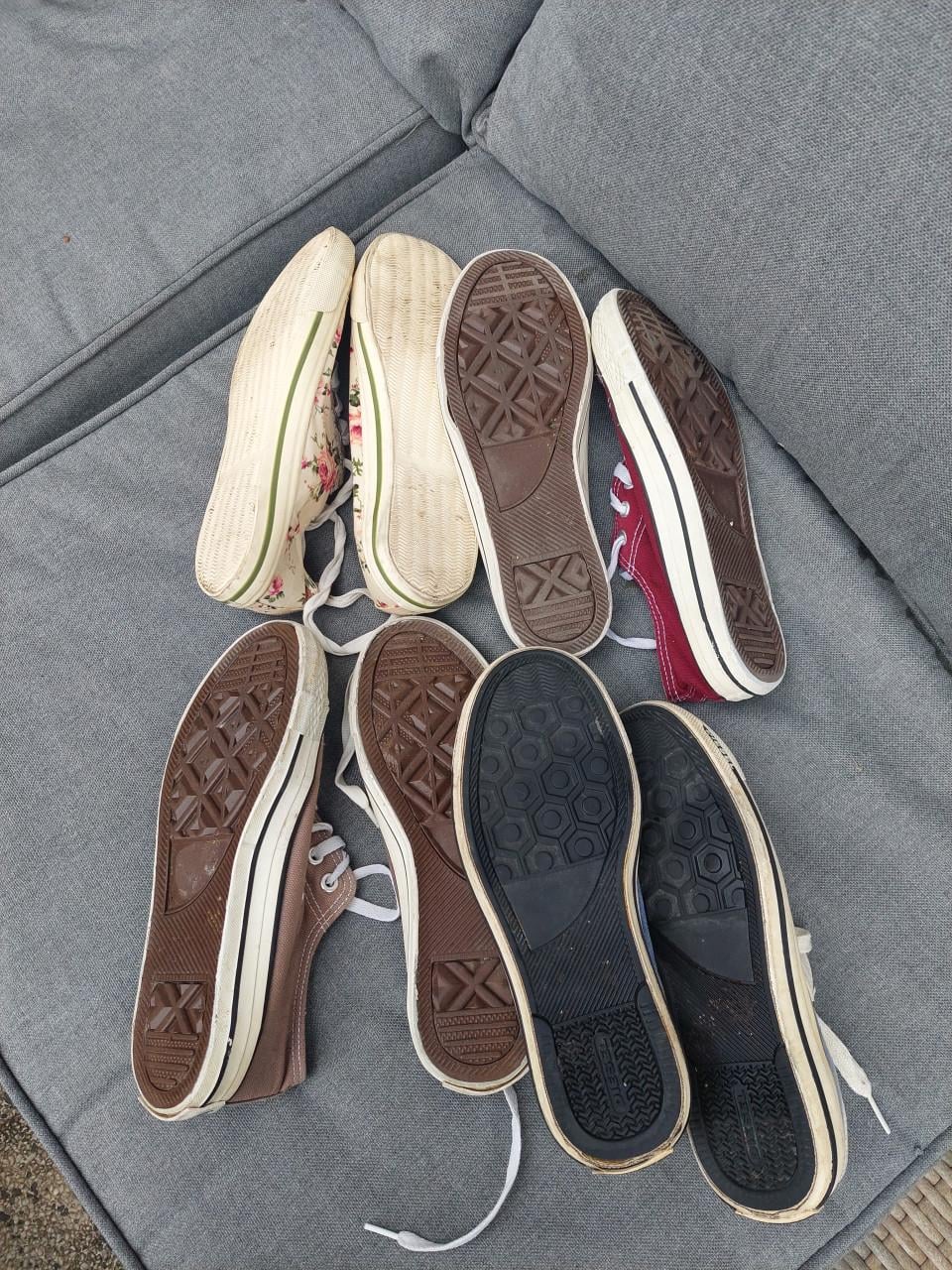 4 paar damessneakers mt 37 weg is weg!