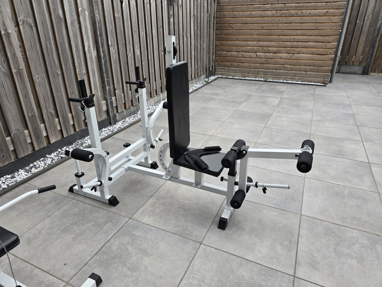 Gorilla Sports latpulley en halterbank