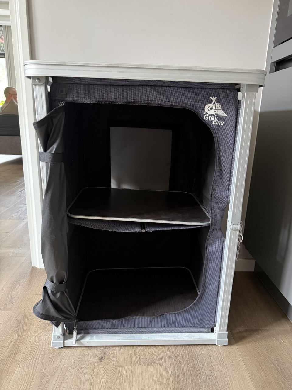 Grey Line opvouwbare campingkast met draagzak