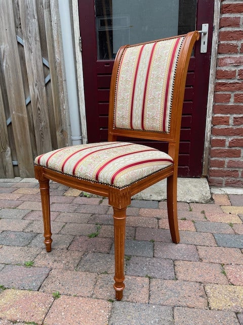 Antieke tafel met/zonder stoelen