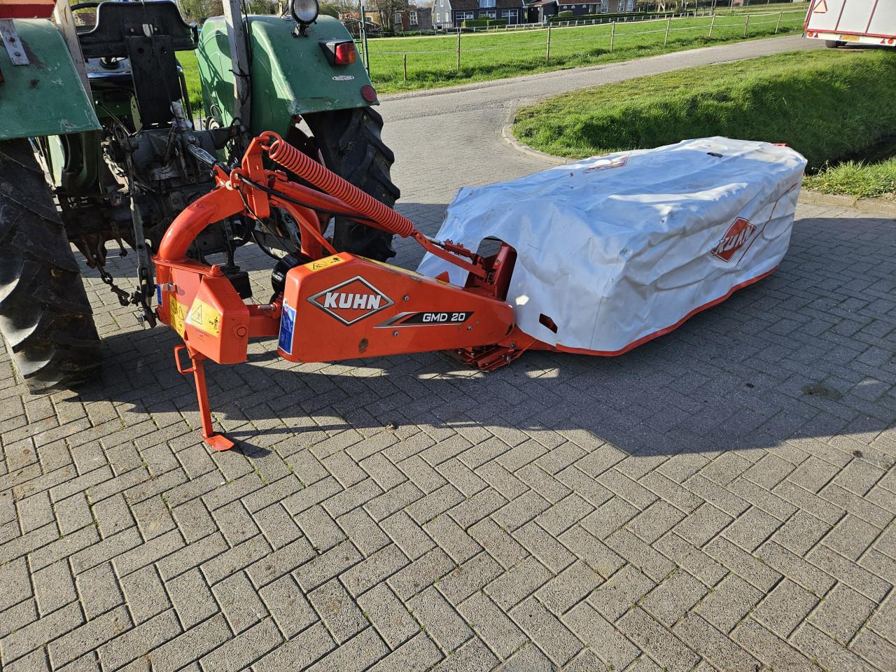 Gmd 20 schijvenmaaier/graszaad