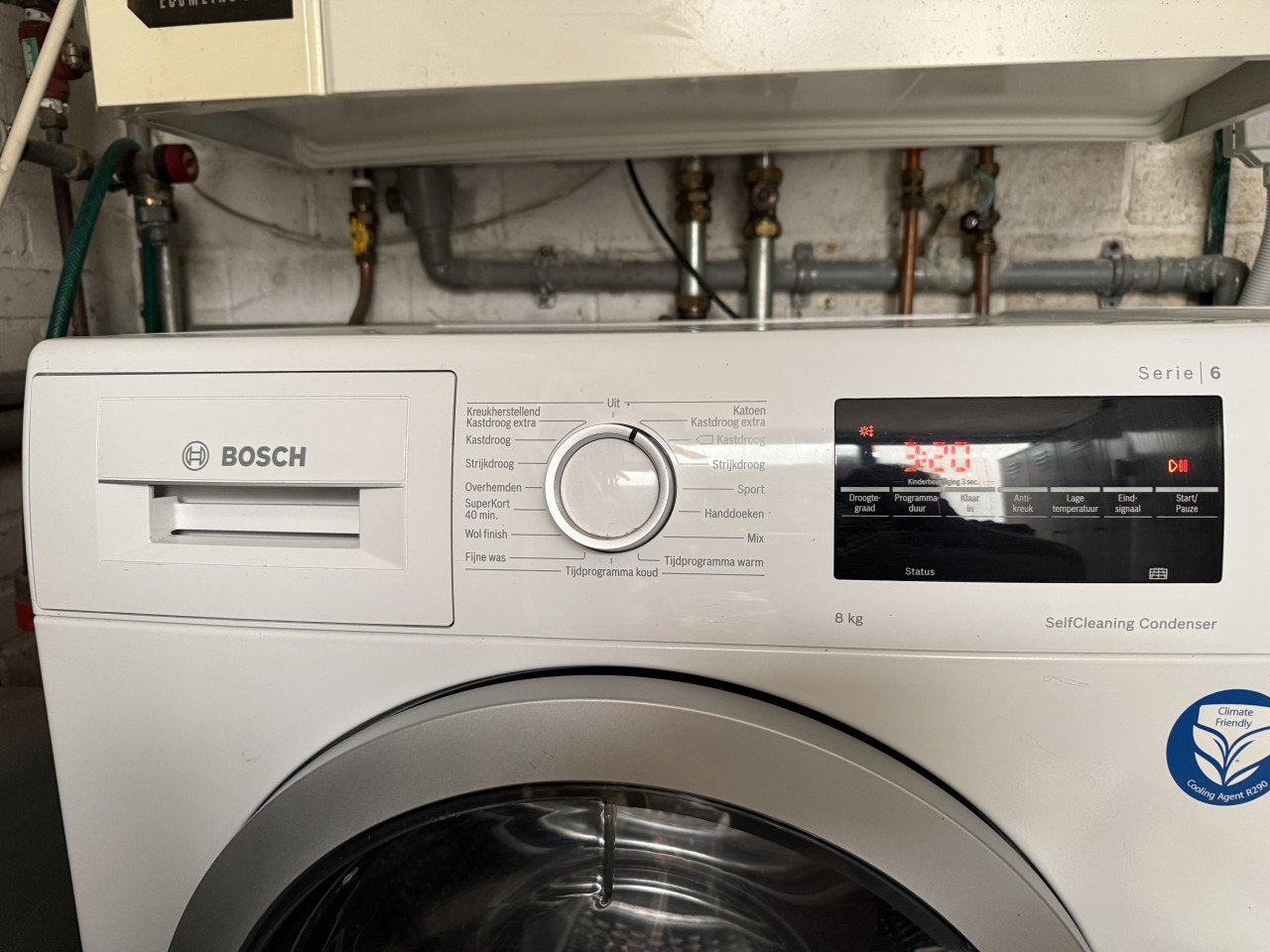 Wasmachine en wasdroger