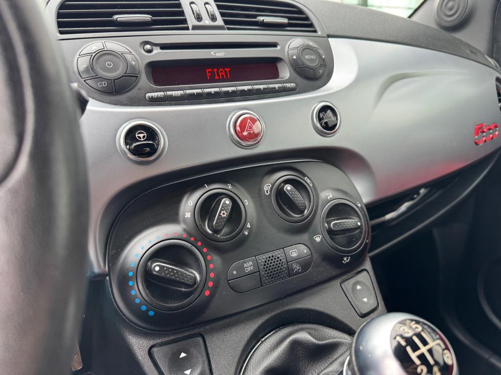 Fiat 500 C 1.2 sport * cabriolet * sport bumpers * airco * pdc *