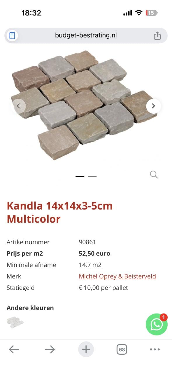Kandla multicor stenen