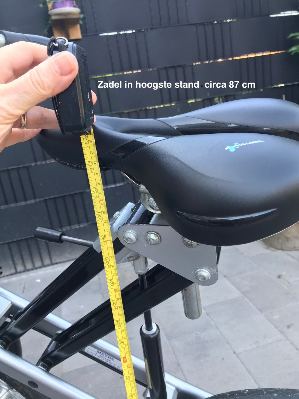 Loopfiets voor volwassene zowel dames als heren