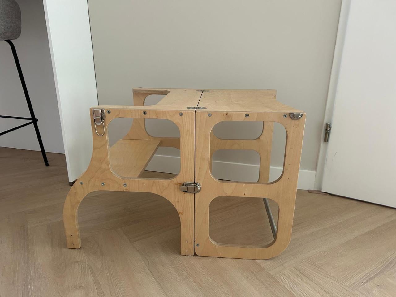 Houten leertoren Step 'n sit naturel - Ette Tete