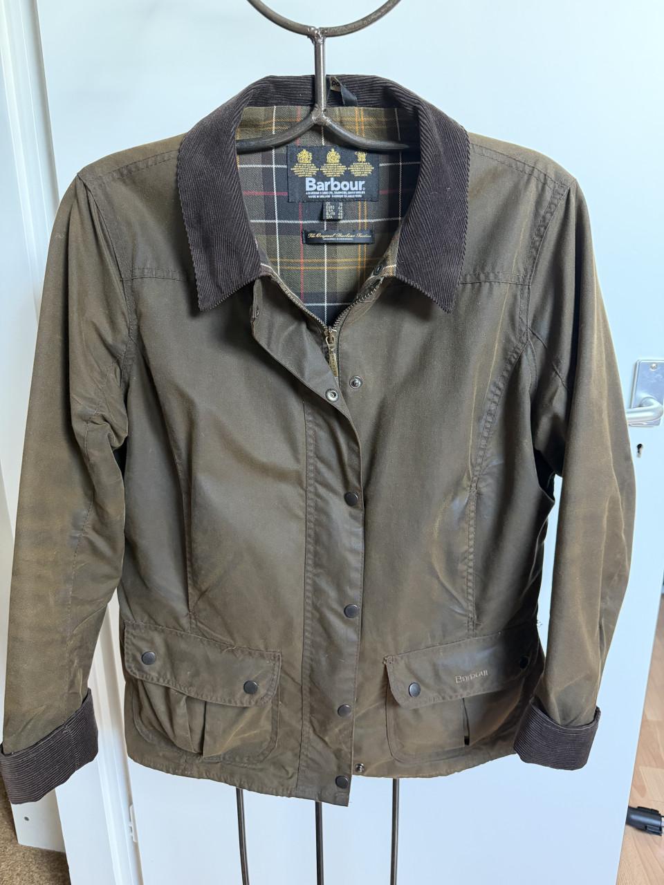 Barbour dames waxjas bruin 42/44