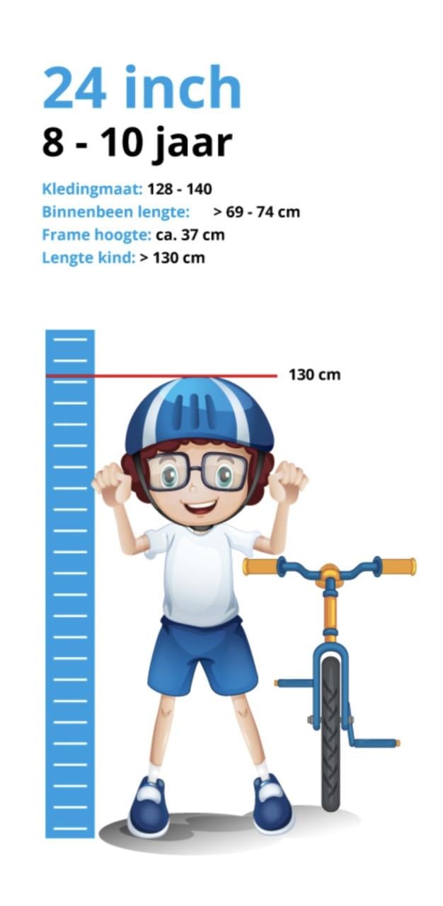 Batavus Snake 24 inch met 7 versnellingen