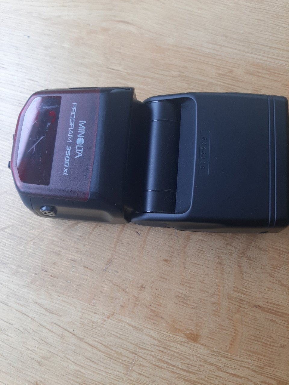 Minolta program 3500xi flitser