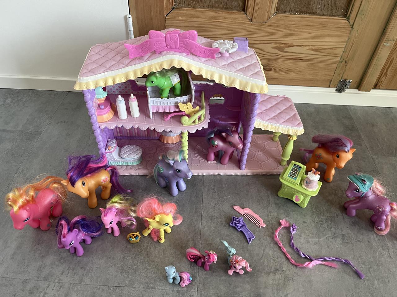 My little pony huis en pony’s