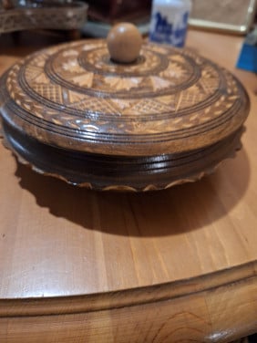 Mooie houten decoratie