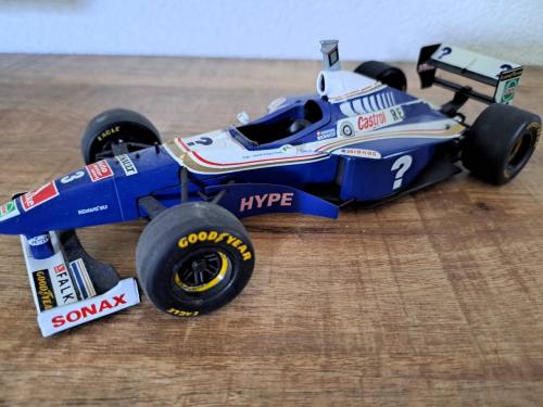 Williams Renault FW19, specifiek decoureur Heinz-Harald Frentzen uit 1997