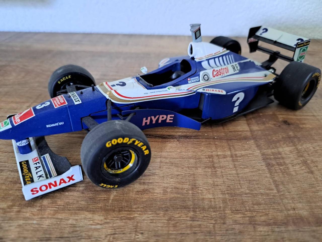 Williams Renault FW19, specifiek decoureur Heinz-Harald Frentzen uit 1997